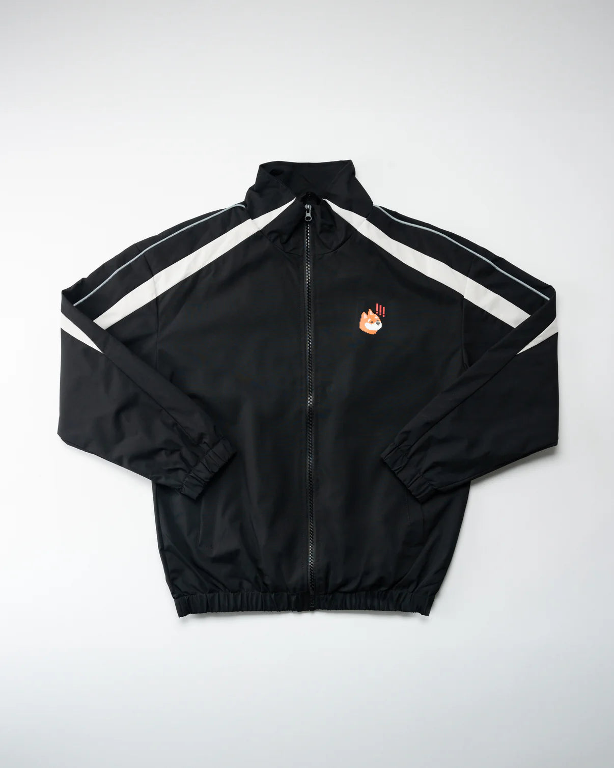 BaoBao Black Windbreaker