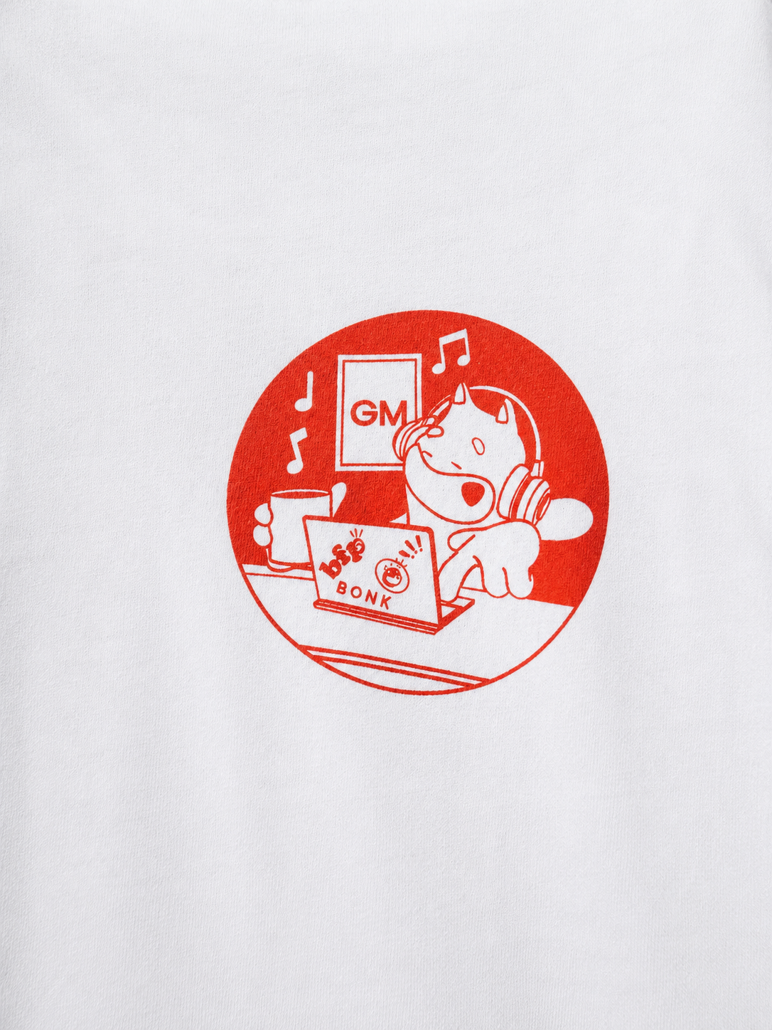 BONK x BFP GM White T-Shirt
