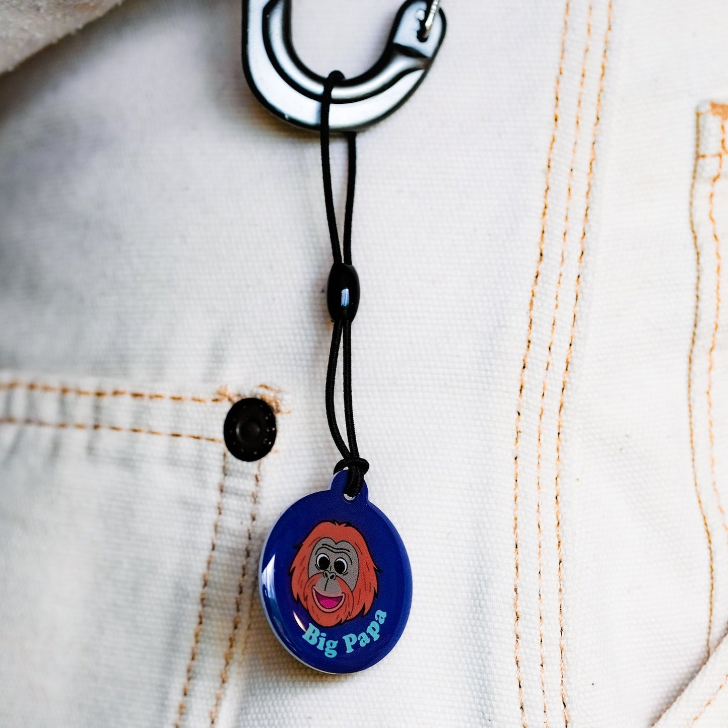 Big Papa the Orangutan Guardian Animal Keyring