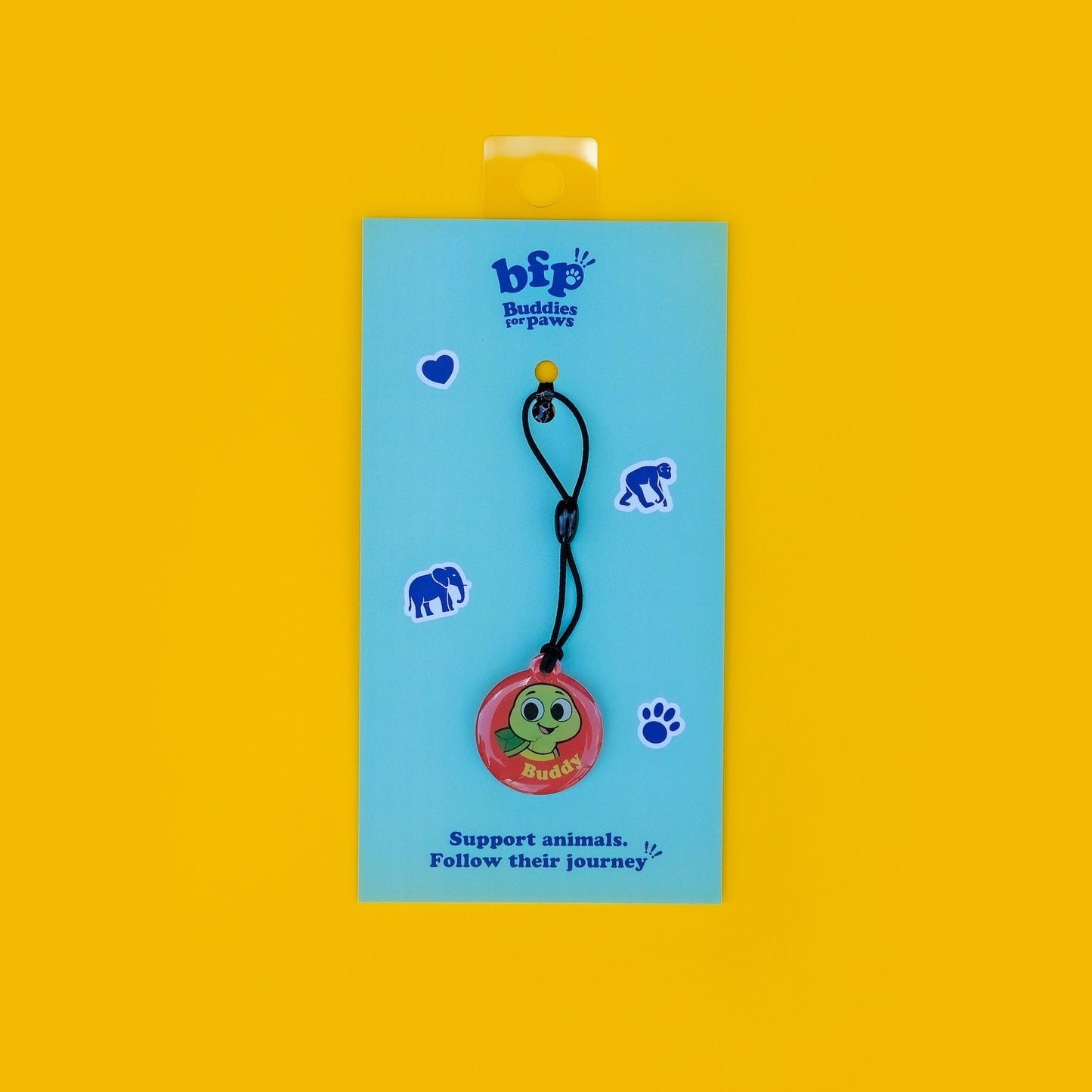Buddy the Turtle Guardian Animal Keyring