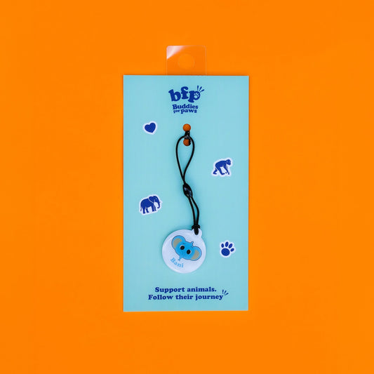 Bani the Elephant Guardian Animal Keyring