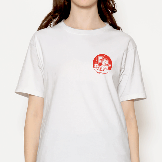 BONK x BFP GM White T-Shirt