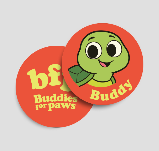 Buddy the Turtle Keychain
