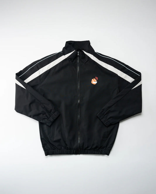 BaoBao Black Windbreaker